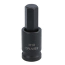 3mm - 10mm x 45mm 3/8in. Drive Short Impact Impacted Allen Hex Key Socket
