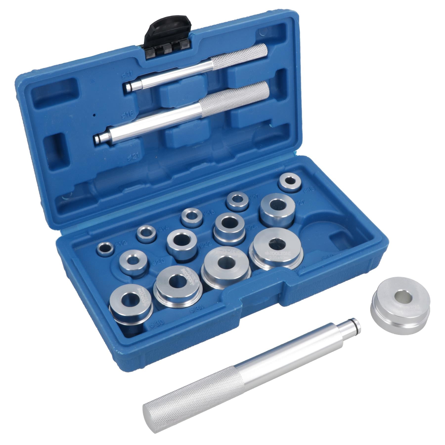 Bush Bearing Race Seal Driver Kit For Bushings Wheel Bearings Metric Sizes 17pc