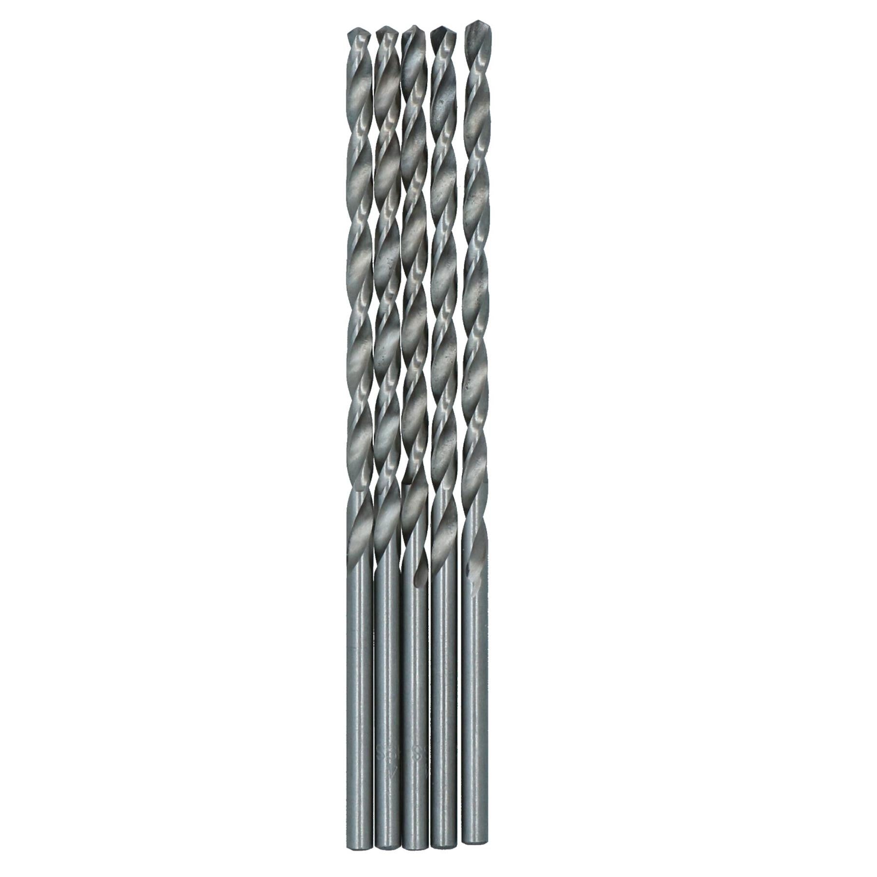 4mm long series HSS drills (5 pcs) TE097