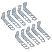 Safety End Frame Cramp Wall Tie 38mm x 100mm Galv Steel Fixing Fastener
