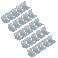 Angle Plate Corner Bracket 40mm x 40mm x 40mm Fastener Plate 90°