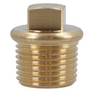 2 PACK Universal Brass Boat Drain Plug Speedboat Rib Garboard Bung Transom