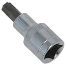 Douille étoile mâle Torx T50, entraînement 1/2", standard, interne, acier au chrome vanadium