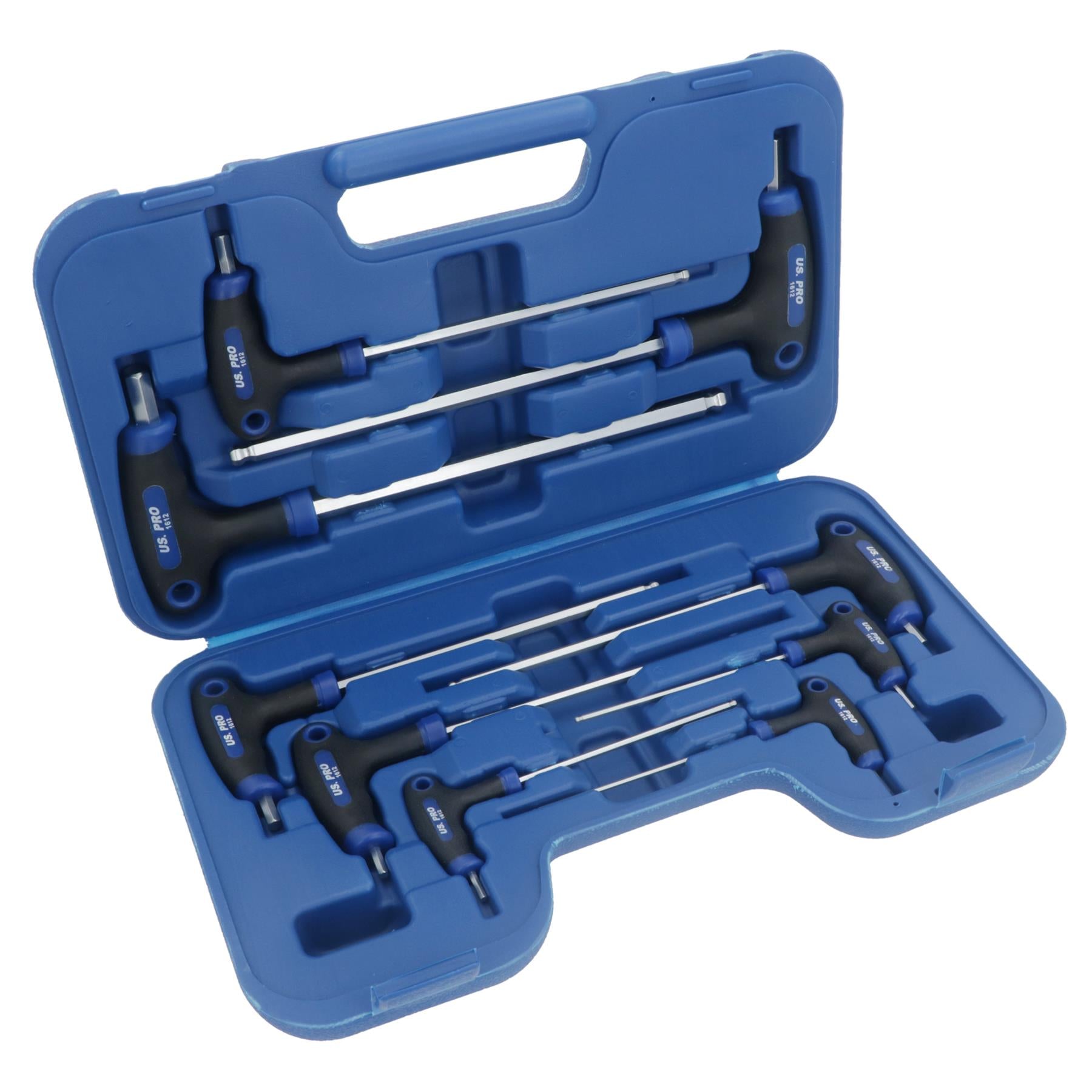 Ensemble de clés Allen métriques hexagonales + clés Torx Star T Bar 2 – 10 mm T10 – T50 18 pièces