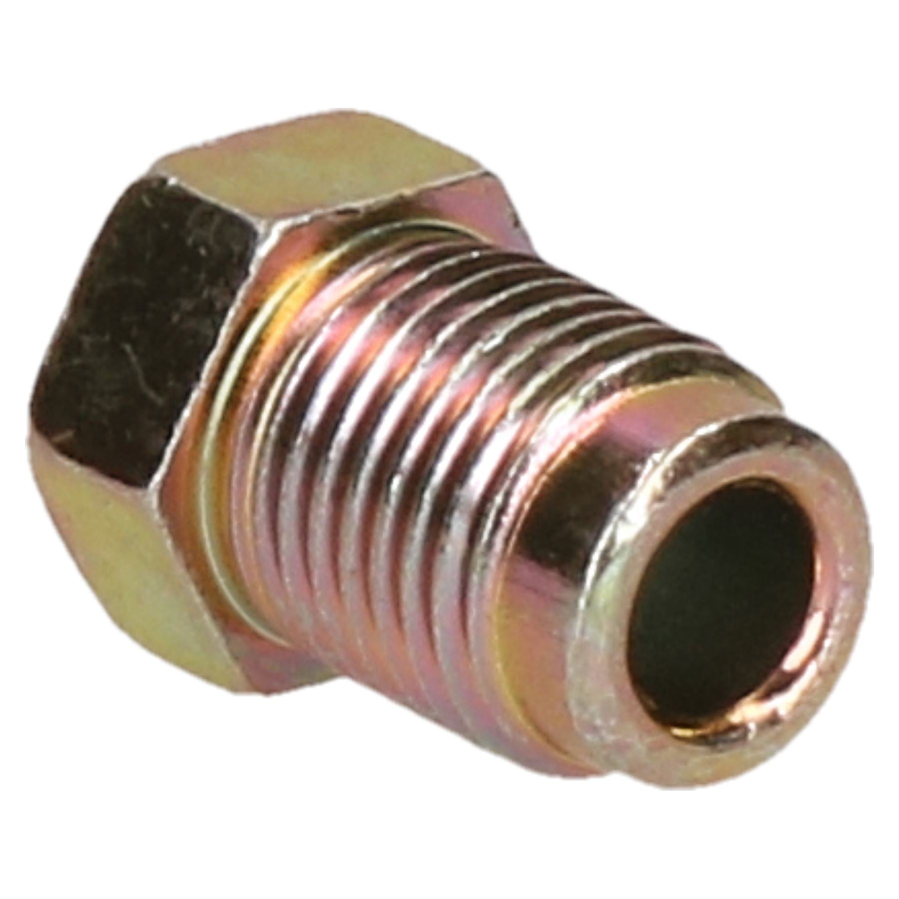 Kurze Bremsleitungs-Anschlussstücke aus Stahl, männlich, 10 mm x 1 mm, für 3/16 Zoll Bremsleitung, 10 Stück