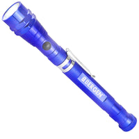 Lampe torche LED à ramassage magnétique extensible 3 LED Lampe de poche Lampe torche Outil SIL261