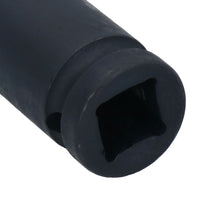 Extra Deep Long Metric MM Impact Socket 1/2" Drive 6 Sided Single Hex