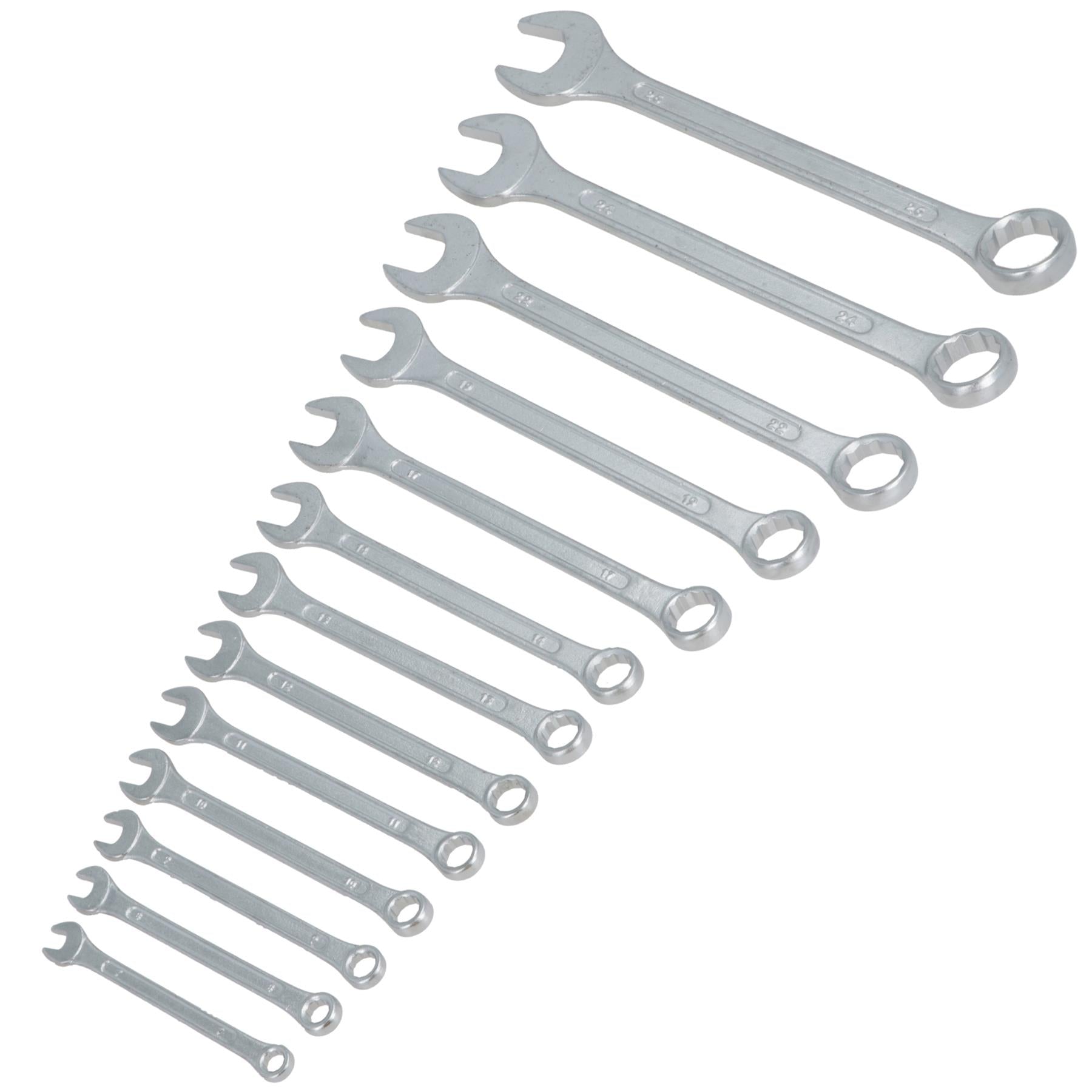 14pc Metric MM Combination Spanner Spanners Wrench Set 14pcs 6mm to 26mm