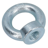 6mm – 48mm Metric Lifting Eye Nut Fastener Internal Female Thread Zinc Plated