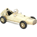 Small Racing Car Metal Ornament Model Sculpture Statue Decoration Replica Auto