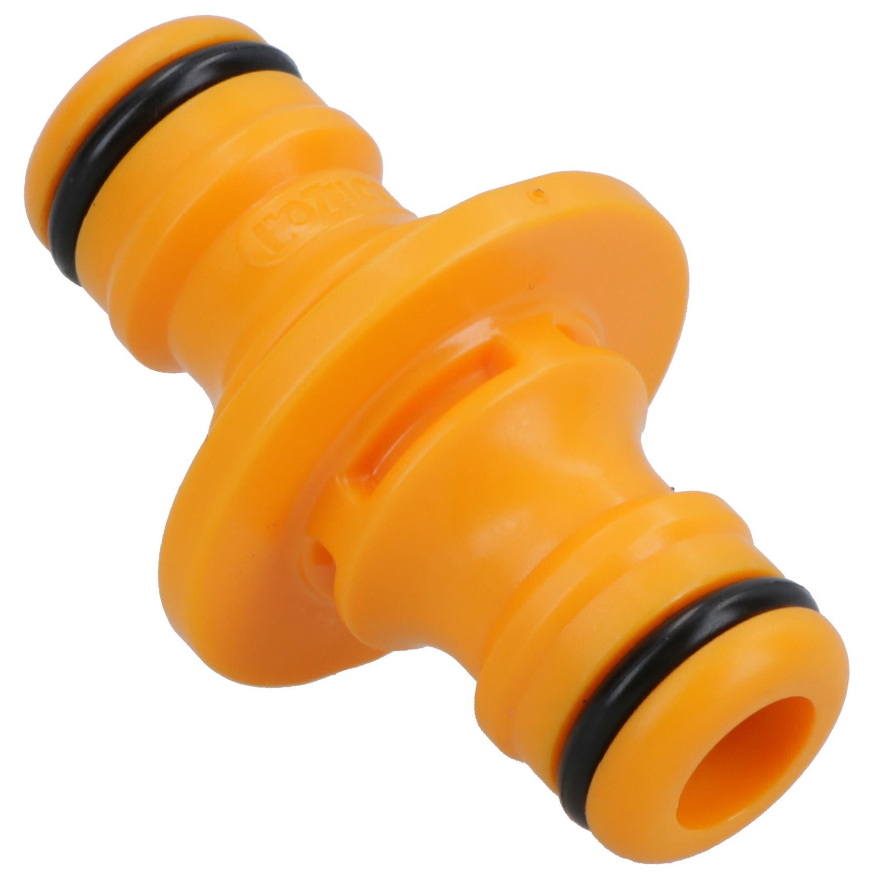 2 Way Double Male Hose Pipe Water Connector Quick Release Repair Joiner