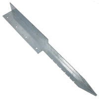Garden Double Sleeper Corner Support Galvanised Stake Spike 670mm Long