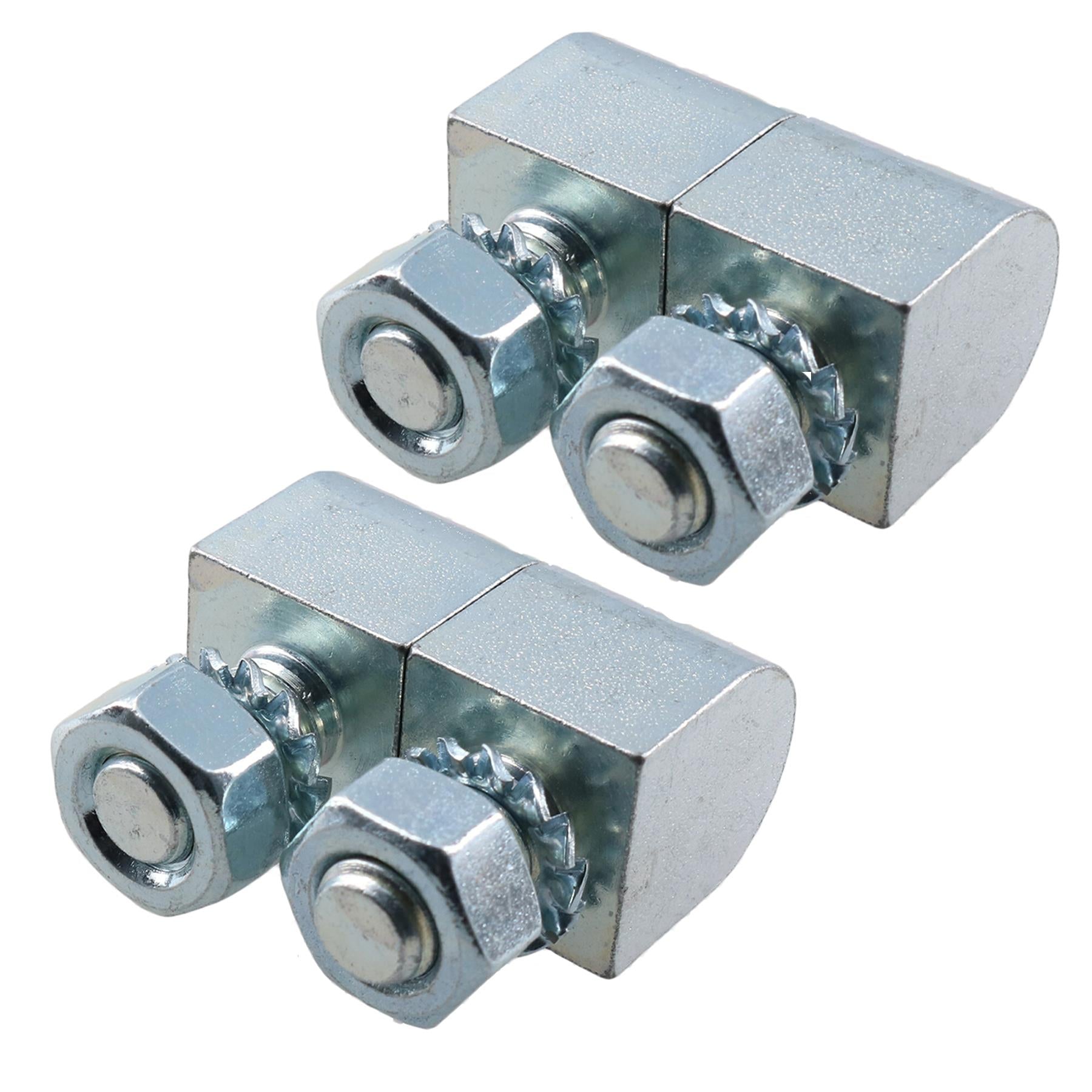 Lift Off Knuckle Hinge M8 Studs Brass Pin 16x30mm Heavy Duty Industrial