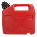 5L Plastic Fuel Jerry Can & Auto Spout Petrol Diesel Storage 5 Litre Made in Italy