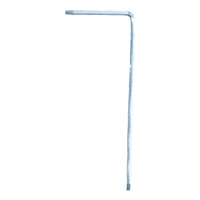 Safety End Frame Cramp Wall Tie 38mm x 100mm Galv Steel Fixing Fastener
