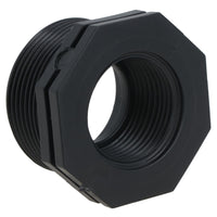 Polypropylene PP 1-1/2in – 1in Female – Male Pipe Threaded Reducing Bush