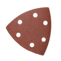 Hook And Loop Sanding Abrasive Discs Pads 90mm Triangular 100pk Mixed Grit