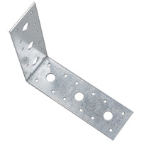 Timber Joist Angle Bracket Fastening Plate Galvanised Steel 150 x 150 x 50mm