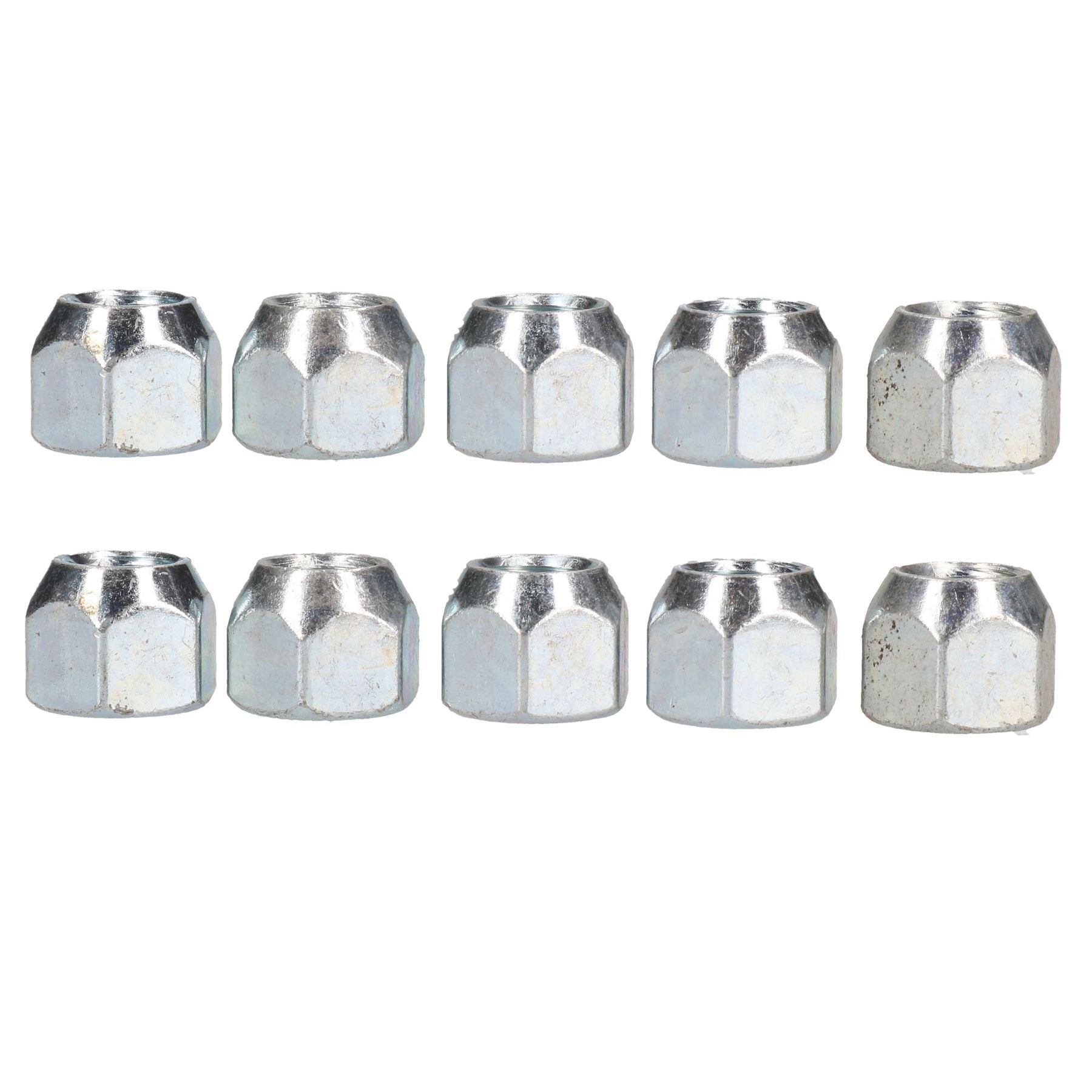 M12 Conical Wheel Nuts Pack of 10 for Trailer Caravan Suspension Hubs