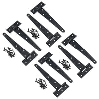 Heavy Duty T Tee Hinge For Sheds Gates Black Powder Coated Finish 4 – 18 Inch