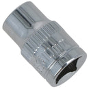 10mm 3/8" Drive Shallow Metric Socket Single Hex / 6 sided Bergen