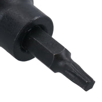 Torx Star Impact flache, kurze Bit-Steckschlüssel T10–T60, einzeln, 3/8 Zoll Dr.