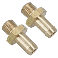 Brake Pipe Fitting Brass Hose Tail Adaptor Connector 7/16 x 20 Male – 3/8 UNF