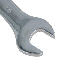 Double Ended Open Metric Spanner Set 6mm - 22mm 8pc 16 Sizes Bergen