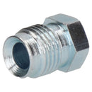 10 Stück Stahl-Bremsleitungsverschraubungen, männlich, kurze Verschraubungen, 1/2 Zoll x 20 UNF, für 1/4 Zoll Bremsen