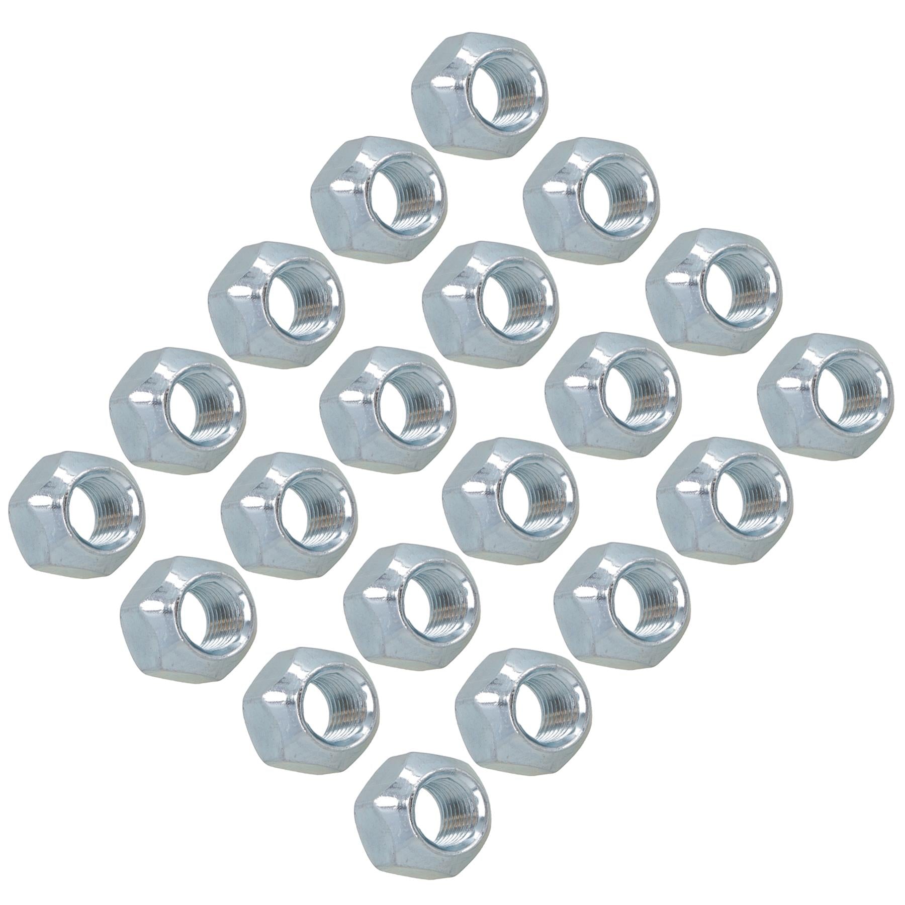 M12 Conical Wheel Nuts Pack of 20 for Trailer Caravan Suspension Hubs