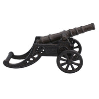 Cannon Cast Iron Model Statue Figure Collectible Sculpture Small Replica Ornament