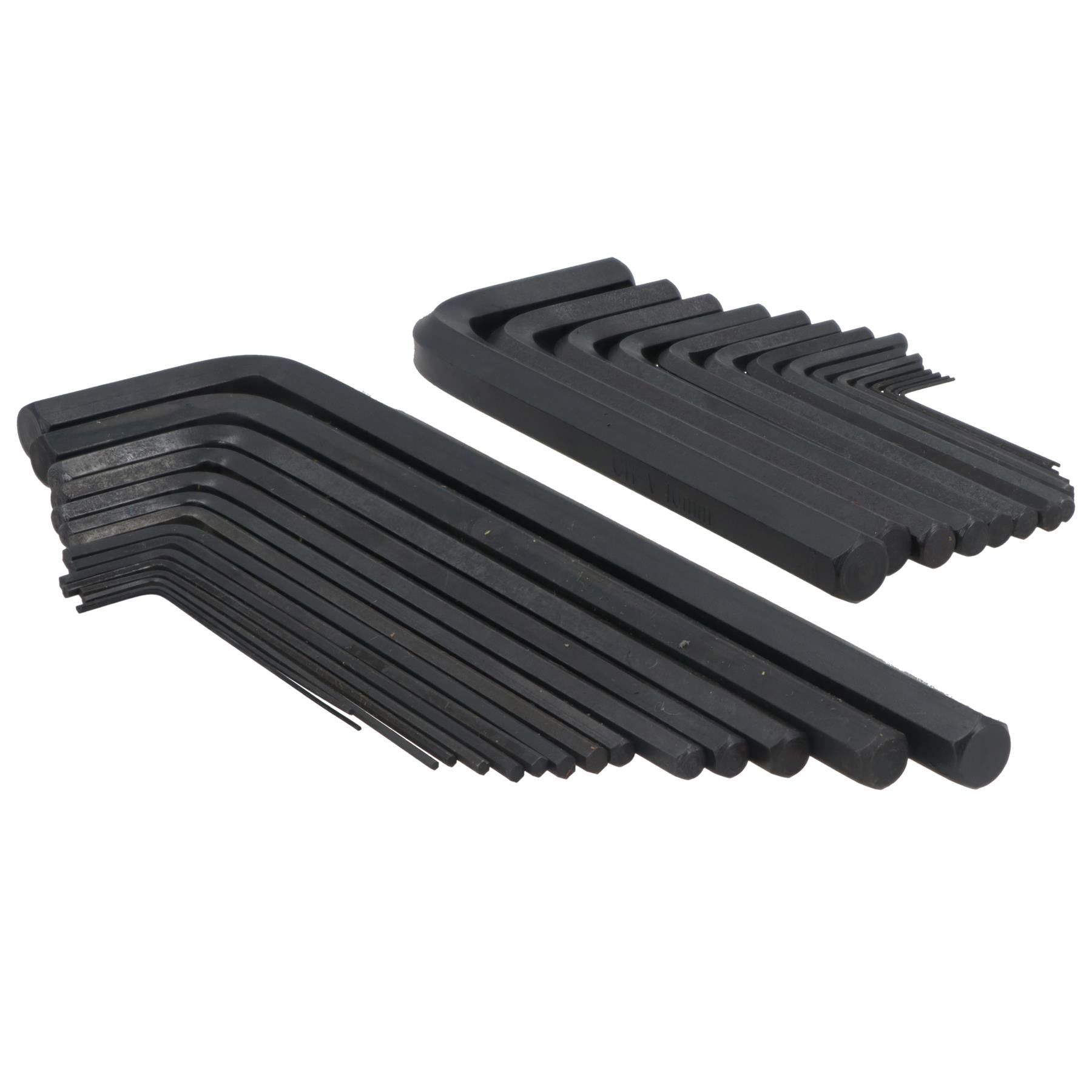 30pc Metric and Imperial AF SAE Allen Hex Keys 0.7mm - 10mm / 0.028 -3/8