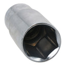 Douilles métriques profondes à entraînement 1/2" 13 mm - 24 mm 6 faces sur rail 8 pièces par Bergen AU054