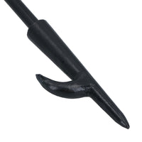 Fireplace Poker Fire Poker for Coal Wood Fires with Log Turning Hook Loop Handle