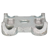 Single Parabolic Leaf Spring Bump Stop And U Bolts And Plates For Ifor Williams