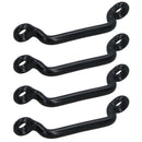 50mm Webbing Strap Bridge Securing Steel Staple Bracket Buckle