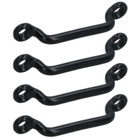 50mm Webbing Strap Bridge Securing Steel Staple Bracket Buckle