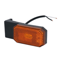 2 x Amber Orange LED Side Marker Light / Lamp Trailer Caravan 12V or 24V