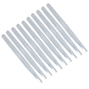 Galvanised Log Roll Pin 450mm Wooden Border Edging Garden Lawn Yard