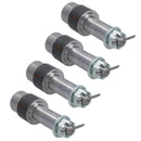 Essieu de remorque pour arbre de 1 po pour moyeux à roulement conique à souder robuste