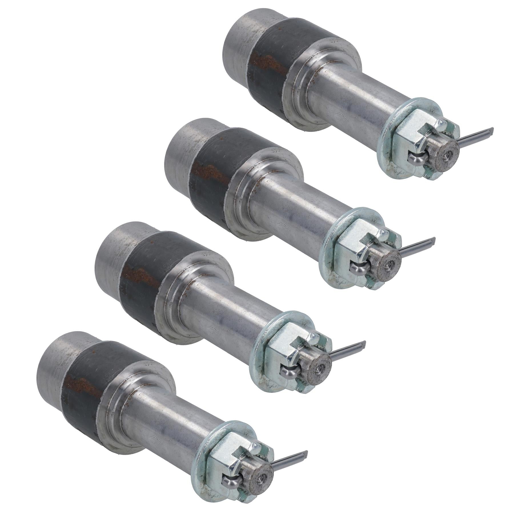 Essieu de remorque pour arbre de 1 po pour moyeux à roulement conique à souder robuste