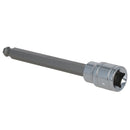 7mm 3/8 Zoll Antrieb Langer Kugelkopf Innensechskantschlüssel Steckschlüsseleinsatz 85mm Tiefe Reichweite CR-V