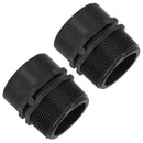 Polypropylene PP Threaded Reducing Socket Male – Female 2in – 1-1/2in BSP