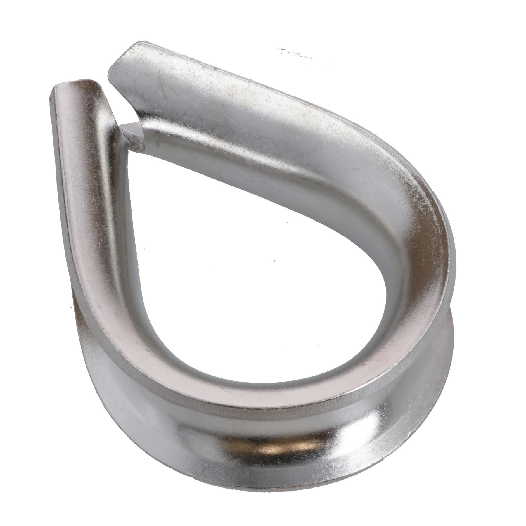 Rope Splice Thimble for 10mm Rope & Wire Spliced Boat Thimbles 316 Mar ...