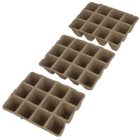 Biodegradable Seedling Starter Germination Trays Fibre Plant Pots