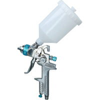 Gravity Feed HVLP Spray Painting Paint Gun 1.4mm Nozzle With 600mm Cup