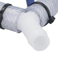Outboard Engine Flusher Dual Feed Sterndrive Boat Flushing Hose Attachment