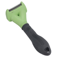 Green Undercoat deShedding Tool For Small Long Hair Dog  Grooming Tool