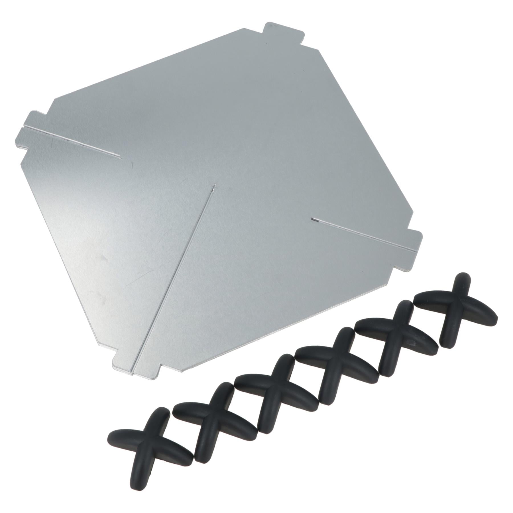 Réflecteur radar octaédrique léger pour bateau yacht 3 m² 215 mm par 280 mm