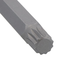 3/8" Antrieb, extralanger Außenvielzahn-Bit, Dreikant-Steckschlüsseleinsätze M4 - M10, 7-teiliger Satz